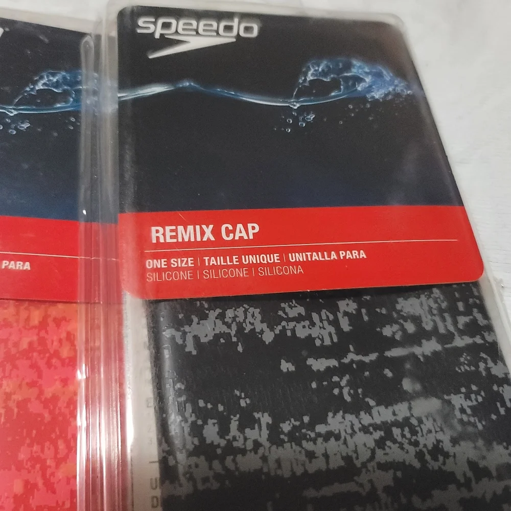Speedo Assorted One Size Swim Cap Elastomeric